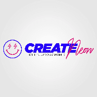 create neon Logo
