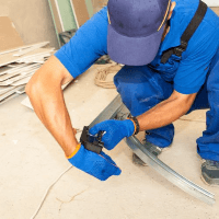Blackhawk Shield Garage Doors Logo