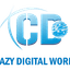 crazy digital world Logo