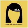 SHE: Social Hub Entrepreneurs Logo