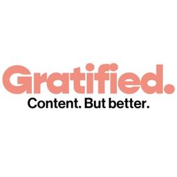 Gratified. Logo