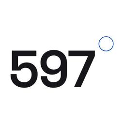 597° degrees Logo