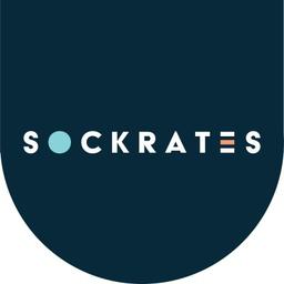 Sockrates Custom Socks Logo