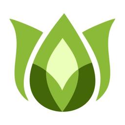 Green Garden Flowerbulbs Logo