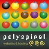 Polyspiral Website design, hosting and SEO Logo