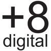 Plus 8 Digital Logo