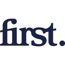 first. Logo