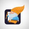 Gnome Book Writing Logo