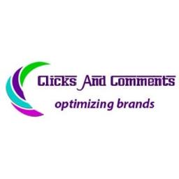 Clicks and Comments Logo