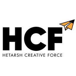 HCF - Hetarsh Creative Force Logo