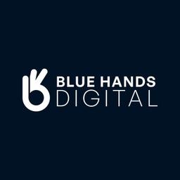 Blue Hands Digital Logo