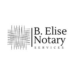 B. Elise Notary Services LLC Logo