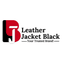 Leather Jacket Black Logo