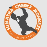 Sumatra cheeky monkeys Logo