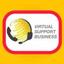 Virtual Support Business Logo