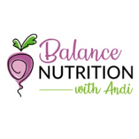 Balance Nutrition with Andi Logo