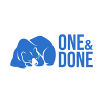 One & Done Logo