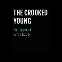 THE CROOKED YOUNG - Designed with love Logo