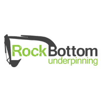 Rock Bottom Underpinning Logo