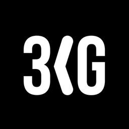 3KG - Three Kilograms Logo