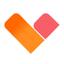 The Orange Heart Logo
