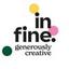 in fine - generous creative agency Logo