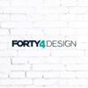 Forty4 Design Logo