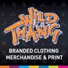 Wild Thang Branded Clothing, Merchandise & Print Experts 🧢🖊👕 Logo
