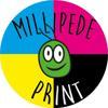 Millipede Print Logo