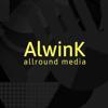 Alwin.K Allround Media Logo