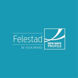 Felestad New Wave Profile Logo