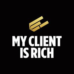 My Client is Rich Logo