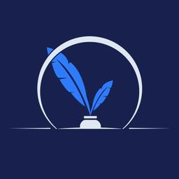 Ink Well Book Writer Logo