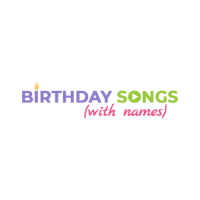 Birthday Songs with Names Logo