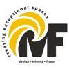 MF - design • joinery • fitout Logo