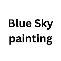 Blue Sky Painting Logo