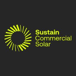 Sustain Commercial Solar Logo