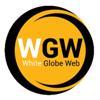 White Globe Web Logo