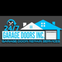 24-7 Garage Doors Logo