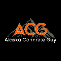 Alaska Concrete Guy Logo