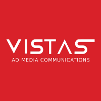 Vistas AD Media Communications Logo