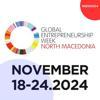 Global Entrepreneurship Week N.Macedonia Logo