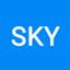 Sky Rent a Car Skopje Logo