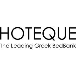 HOTEQUE - THE LEADING GREEK BEDBANK Logo