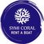 Symi Coral Rent a Boat Logo