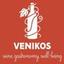 Venikos - wine, gastronomy, well-being Logo