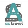 AS TRAVEL Logo