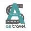 AS TRAVEL Logo