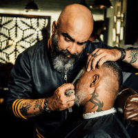 The Barbers Cafe Logo