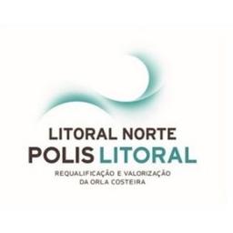Polis Litoral Norte, Sociedade para a Requalificação e valorização do Litoral Norte, S.A Logo